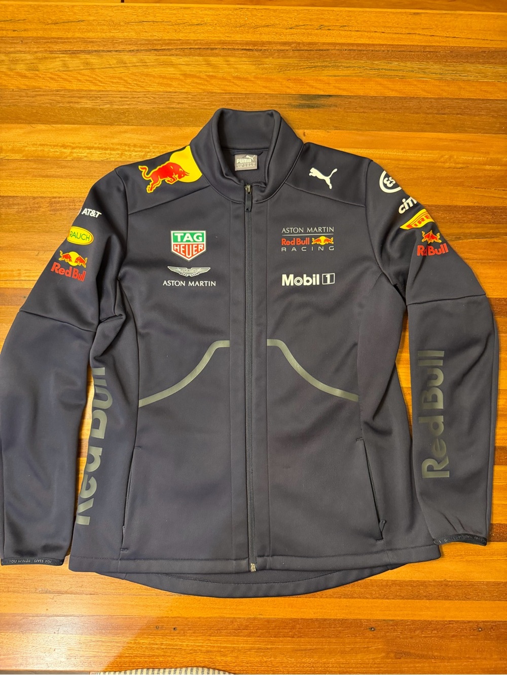 Puma Red Bull Racing F1 Women Softshell Jacket XL 2018 Aston Martin Mobil 1